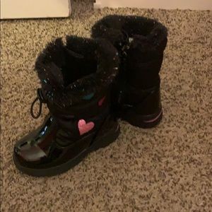 Totes Black Size 8 snow boots